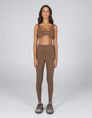 AW Canyon Crop- Tuscan (Brown)