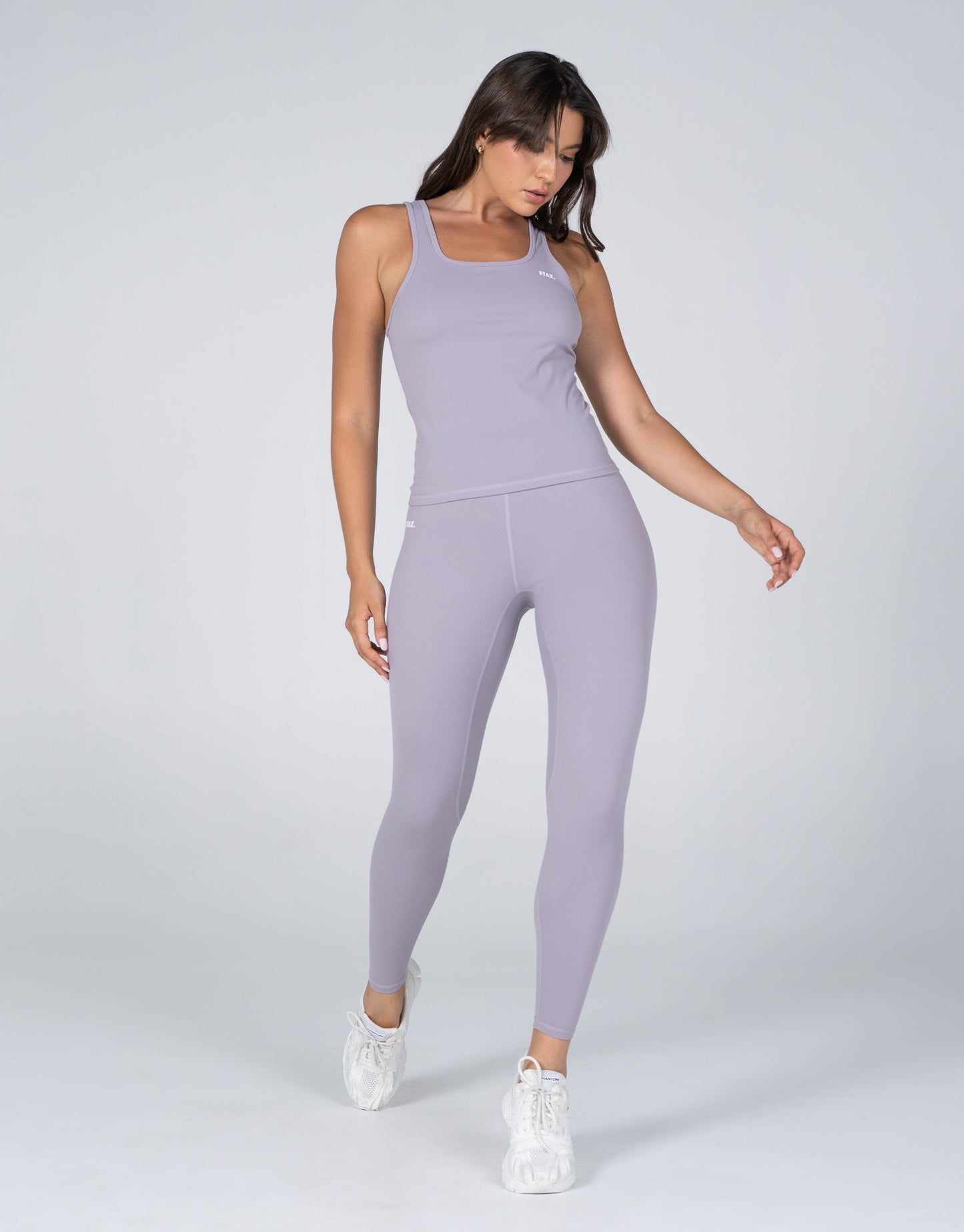 High Neck Body Tank NANDEX ™ - Lilac  Stylish lifestyle, Black tights,  High performance fabric