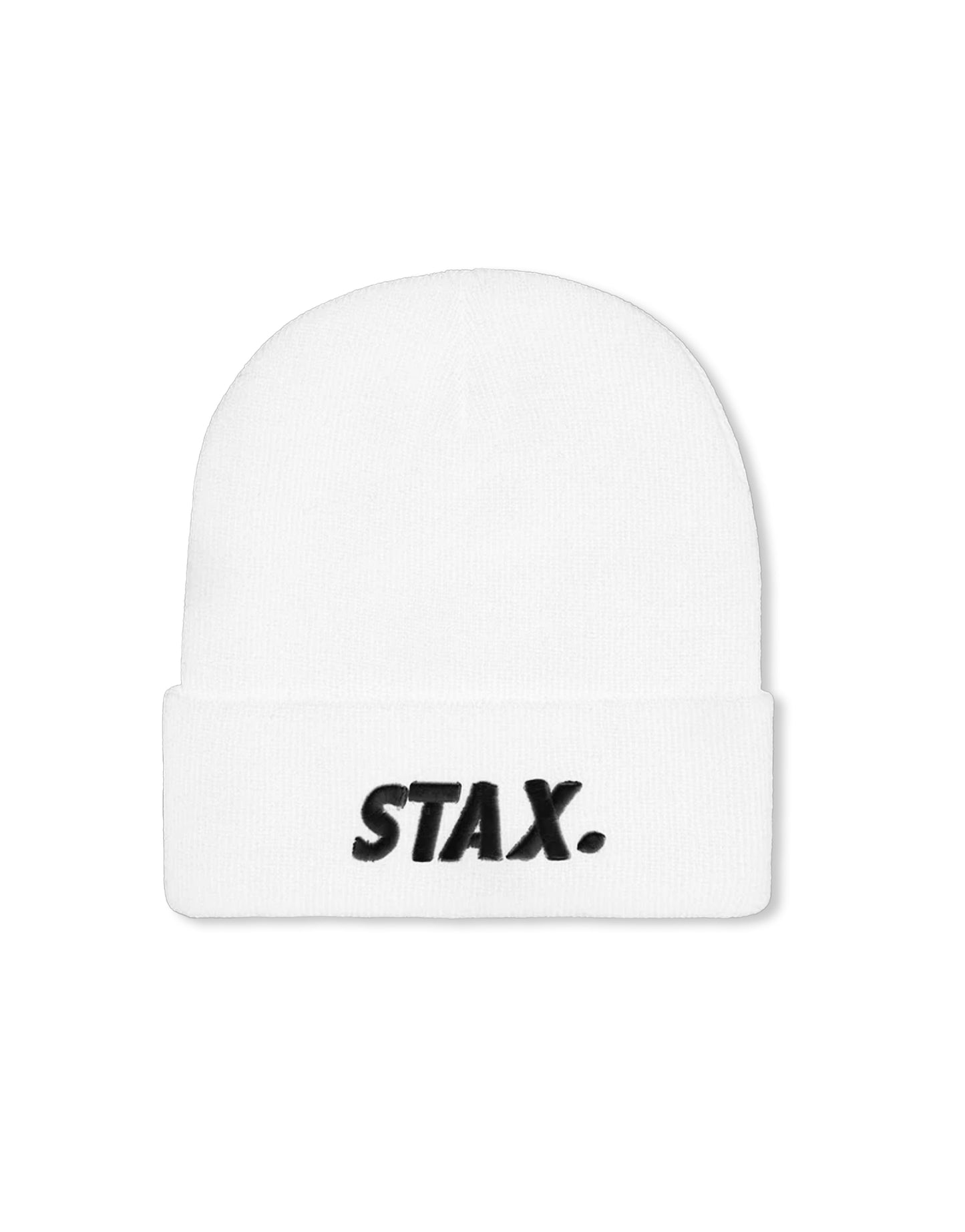 STAX. Unisex Beanie - White