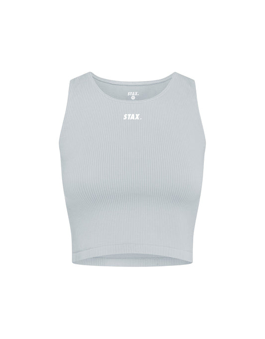 Premium Seamless Cropped Singlet Lounge V5.1 - Breeze