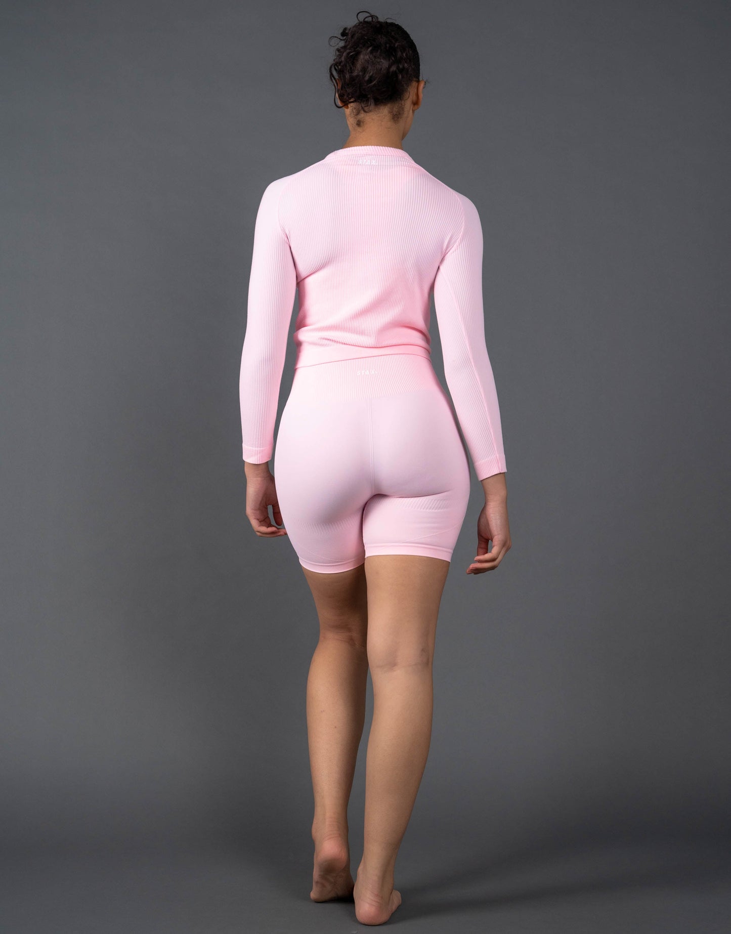 STAX. Premium Seamless V5.1 (Favourites) Cut Out Long Sleeve Lounge - Taffy (Pink)