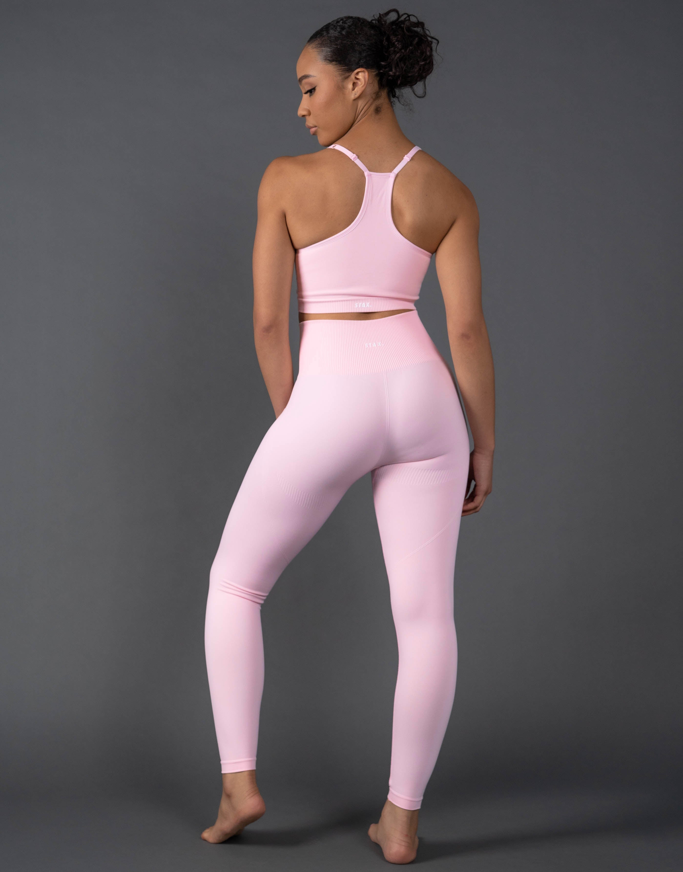 Seamless pink clearance leggings