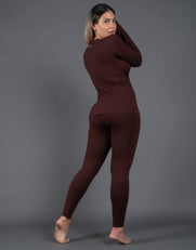 STAX. Premium Seamless V5 Long Sleeve Lounge - Gliese (Brown)