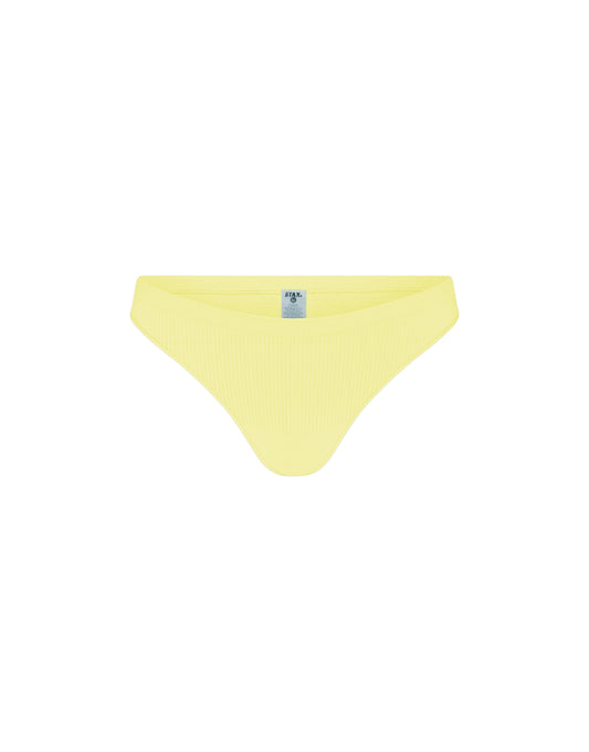 Premium Seamless V5.1 (Favourites) Sports G-String - Lemon (Yellow)