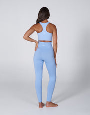 STAX. PSF Racer Crop - Baby Blue