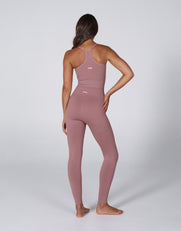 Premium Seamless Favourites Strappy Crop - Dusty Rose