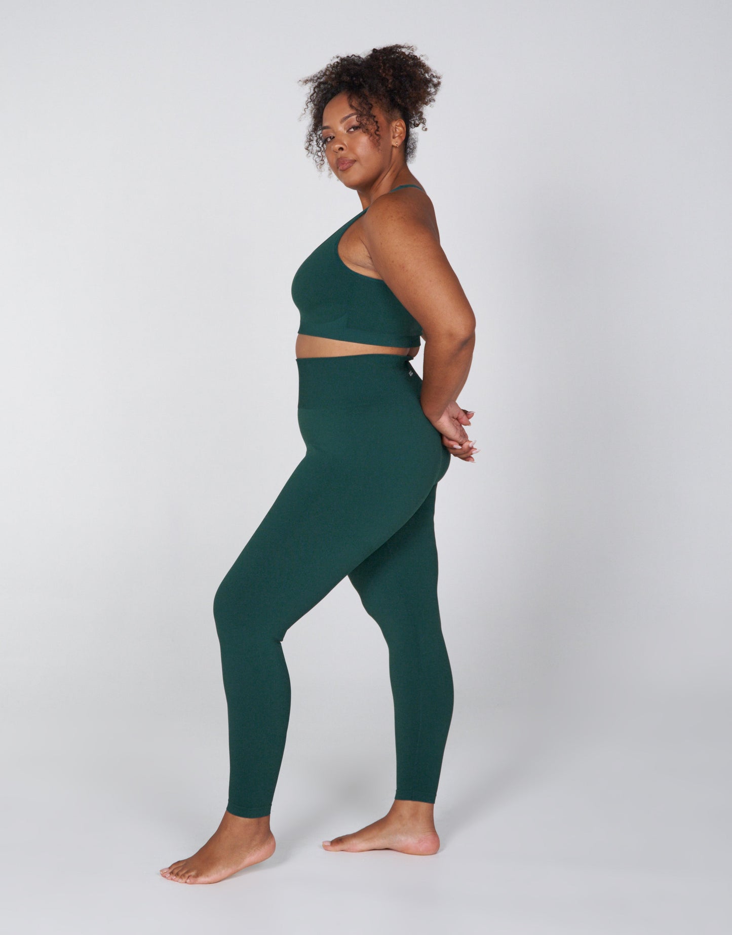 STAX. PSF Racer Crop - Pine