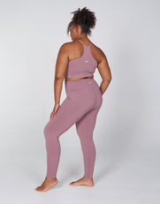 Premium Seamless Favourites Strappy Crop - Dusty Rose