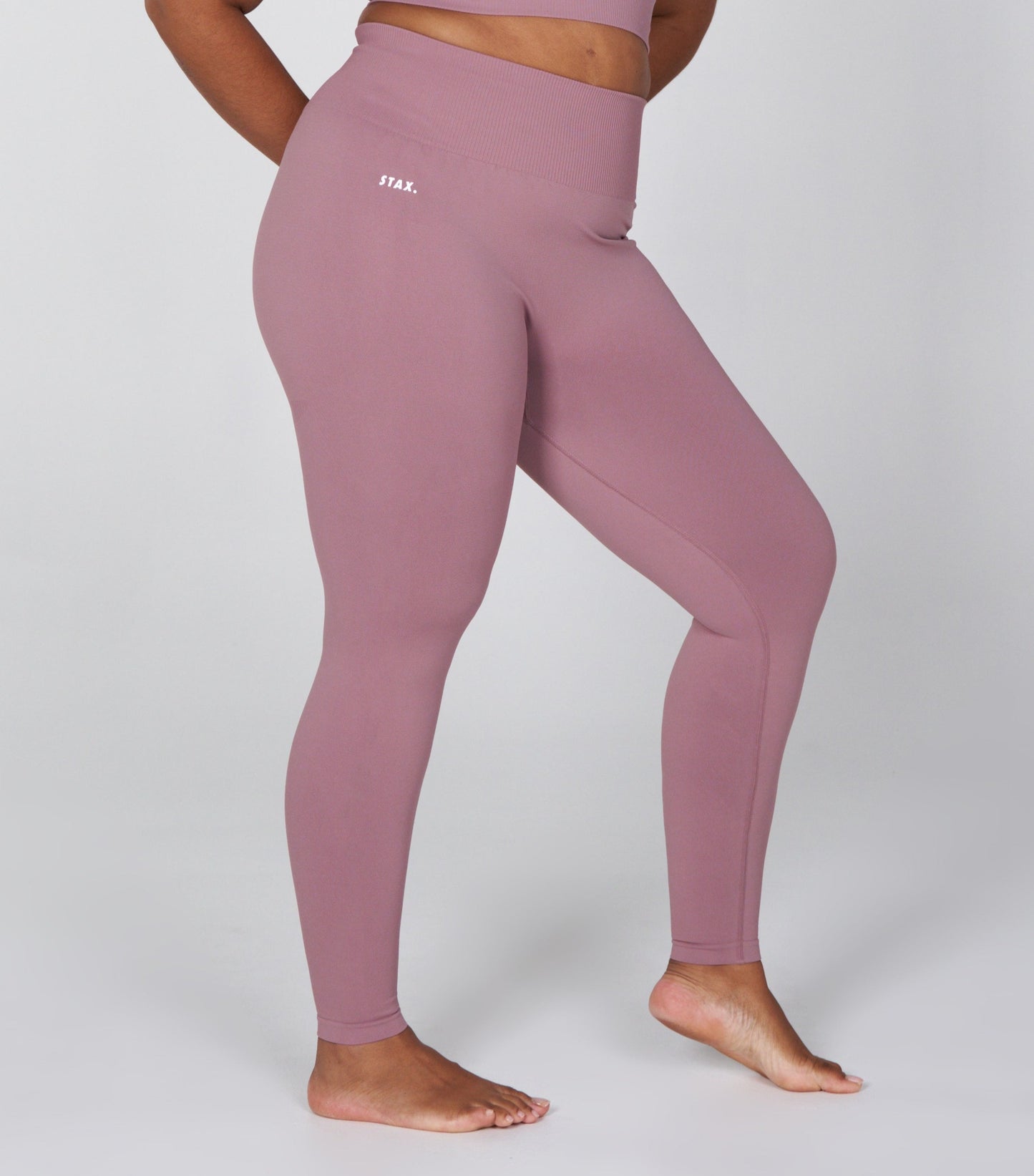 Premium Seamless Favourites Tights - Dusty Rose
