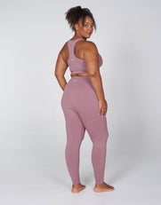 PSF Racer Crop - Dusty Rose