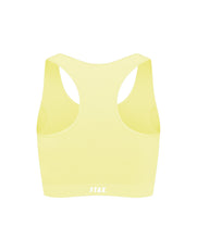 STAX. Premium Seamless V5.1 (Favourites) Racer Crop - Lemon (Yellow)