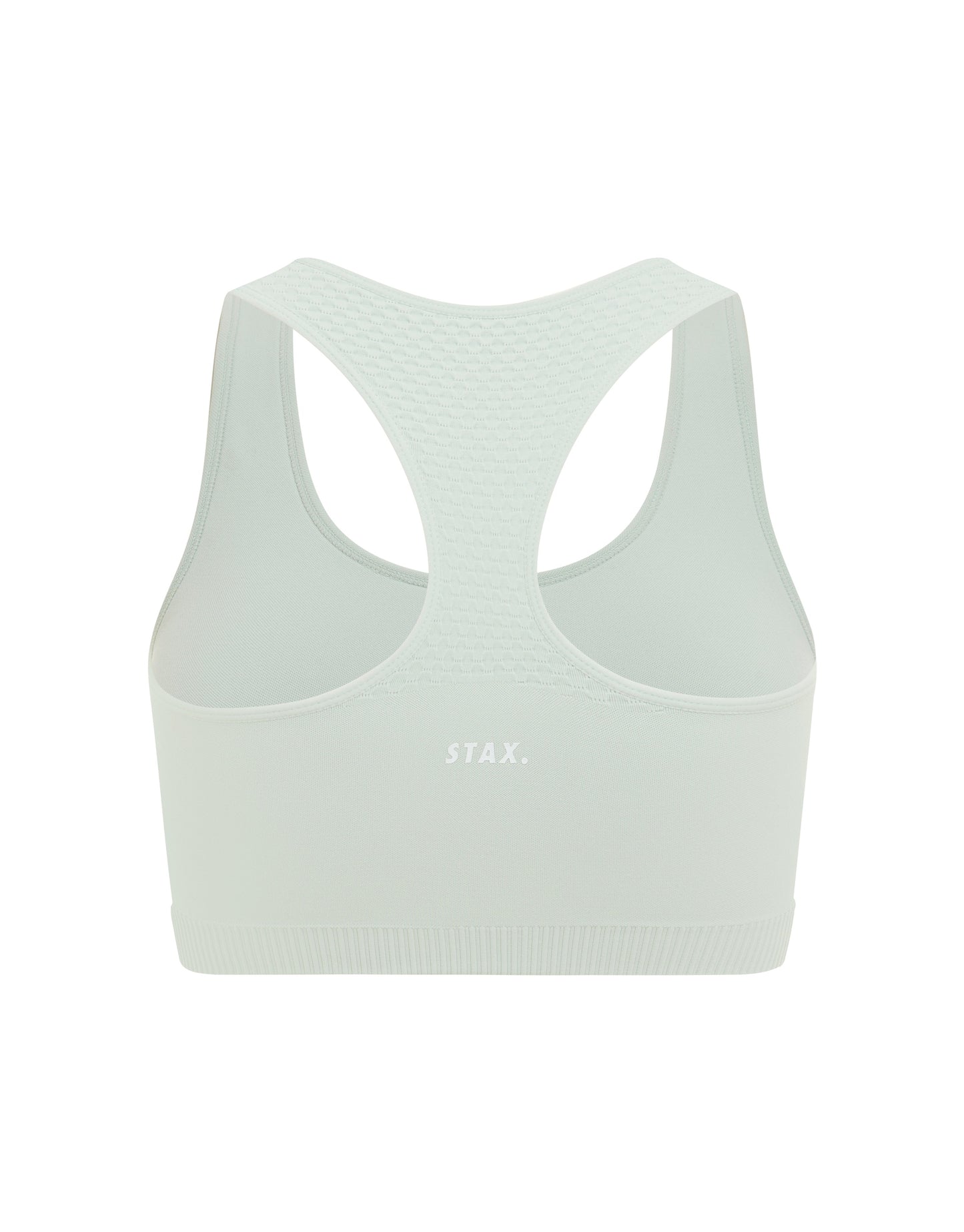 Premium Seamless V6 Racer Crop - Stella (Grey)