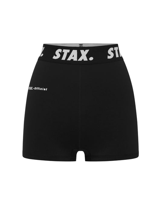 STAX. WB Mini Bike Shorts - Black