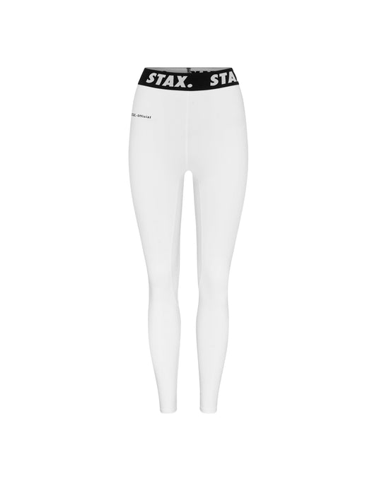 STAX. WB Tights Full Length - White