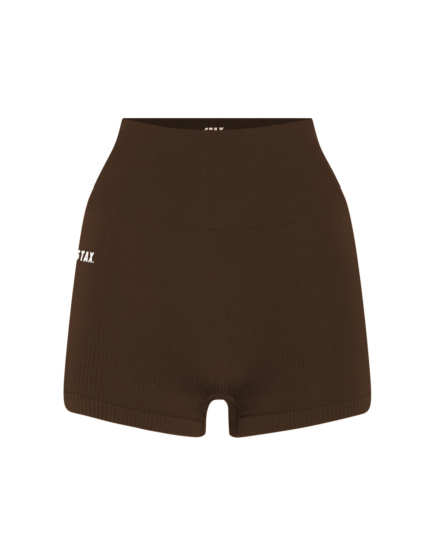 STAX. Premium Seamless V5.1 (Favourites) Mini Lounge Shorts - Bark (Dark Brown)