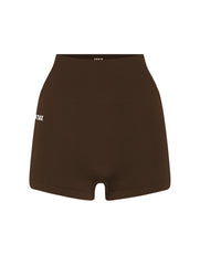 STAX. Premium Seamless V5.1 (Favourites) Mini Lounge Shorts - Bark (Dark Brown)