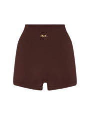 STAX. Premium Seamless V5 Mini Lounge Shorts - Gliese (Brown)