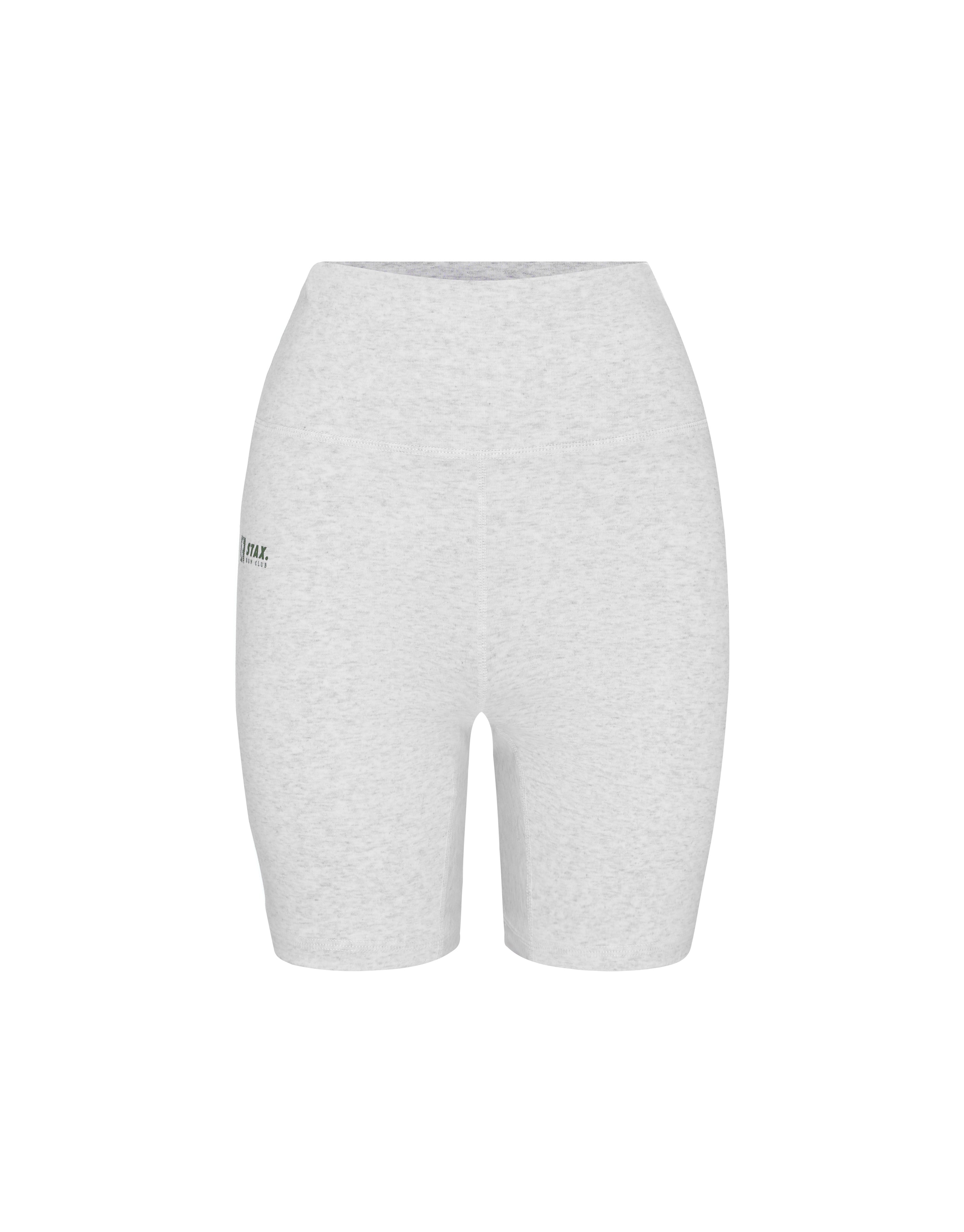 Cotton biker shorts sales white