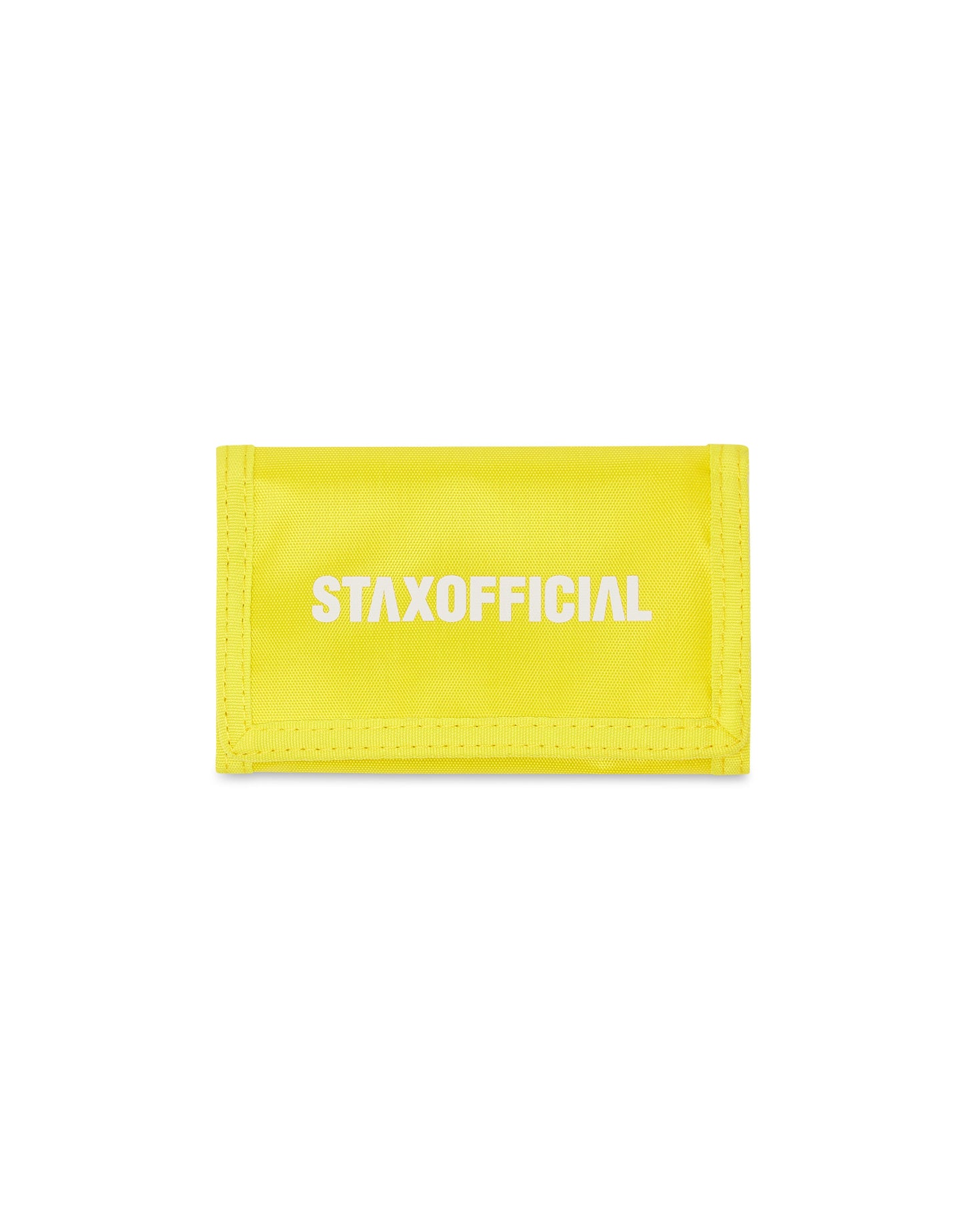 STAXOFFICIAL Velcro Wallet - Yellow