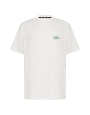 Court Drip Basketball Tee - White & Green