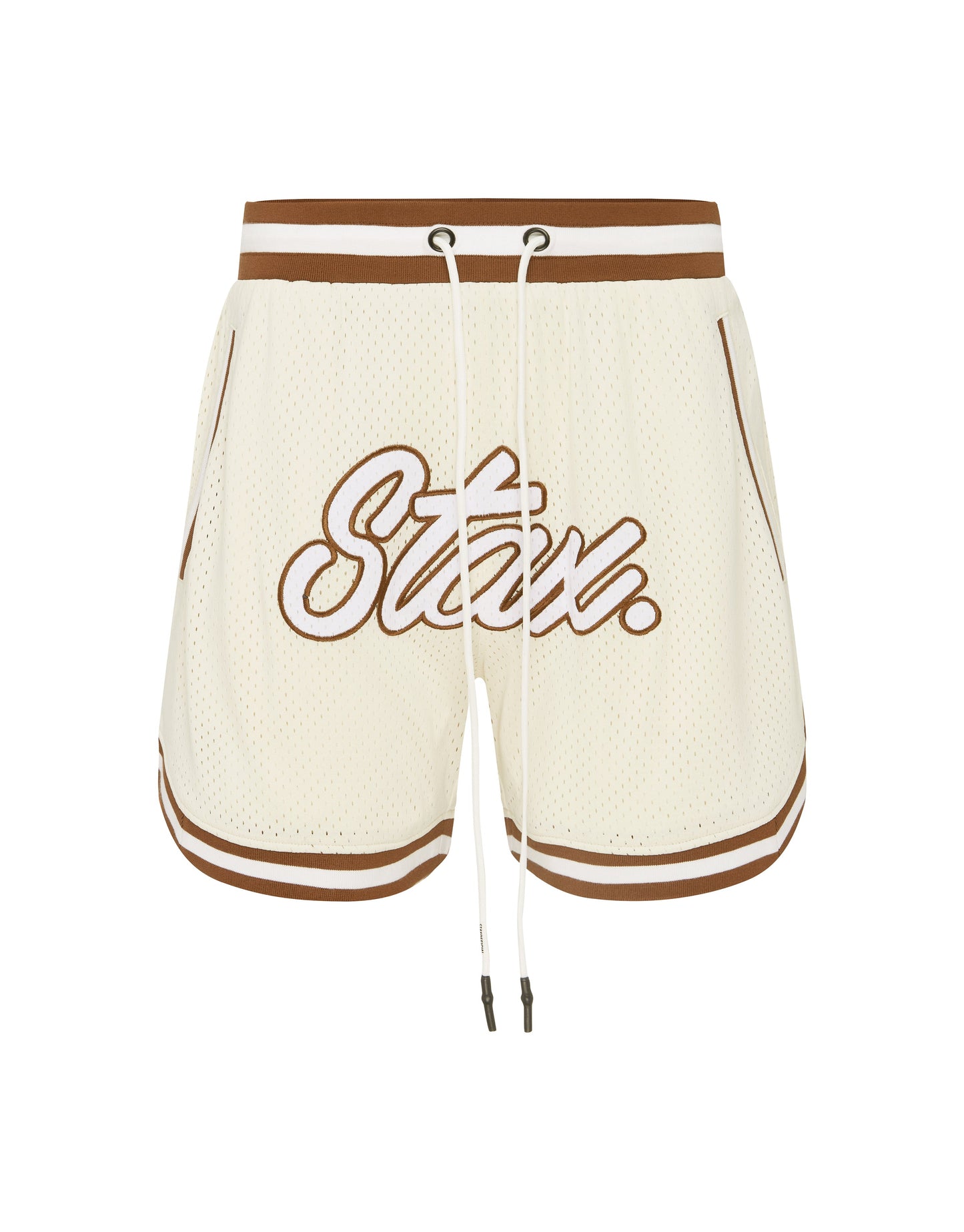STAX. Court Drip Basketball Shorts - Boston