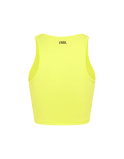 Summer 22 Crop Tank - Yellow