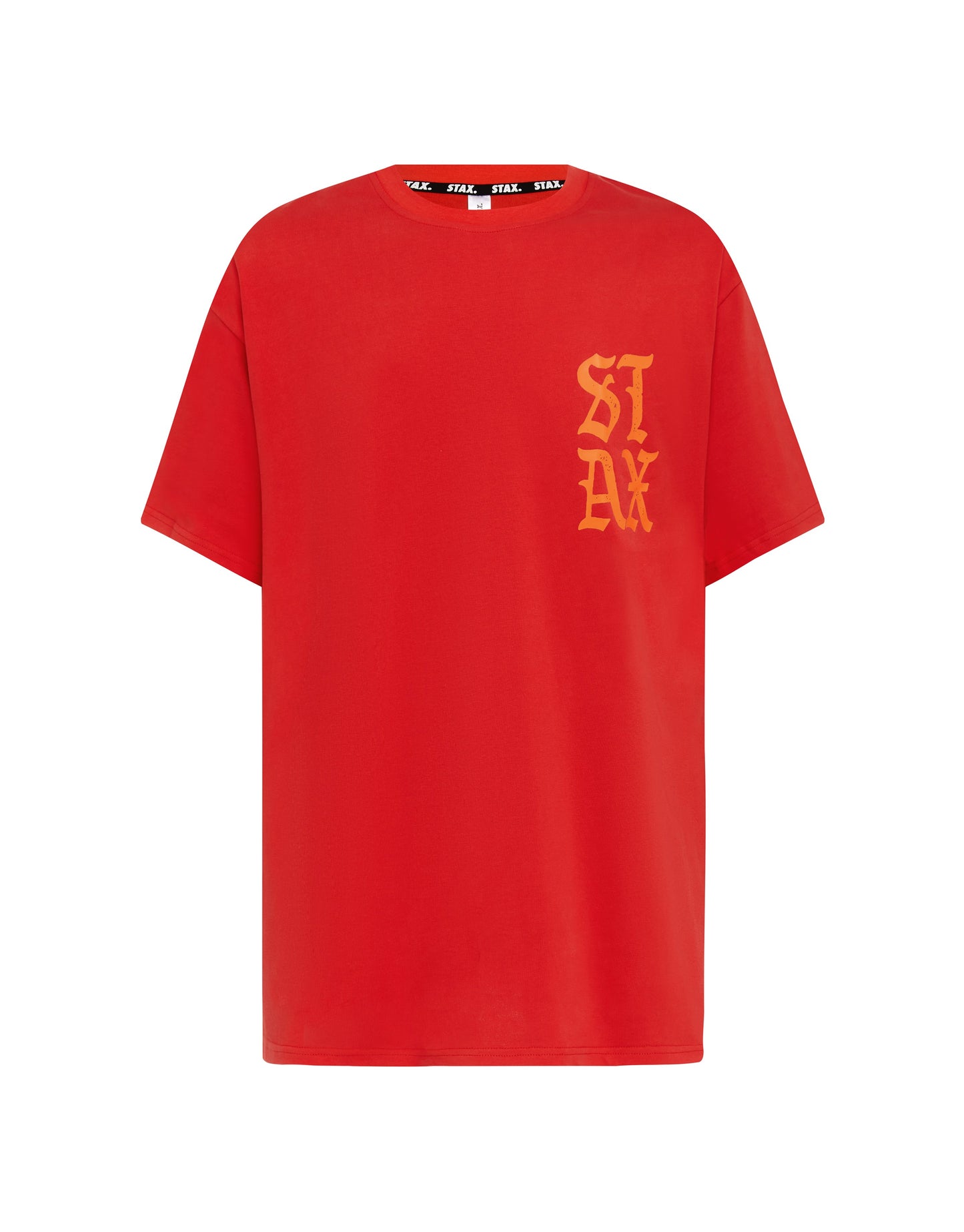 STAX. Old English Mens Tee - Red