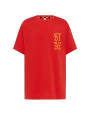 STAX. Old English Mens Tee - Red