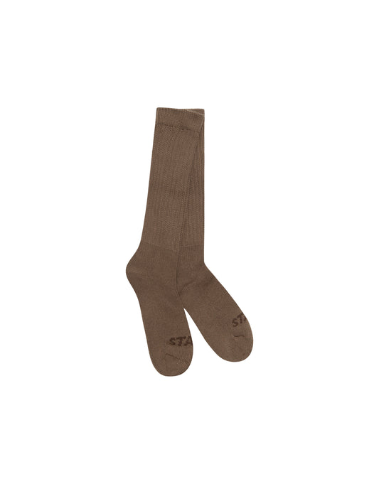 STAX. Slouch Socks - Tuscan (Brown)