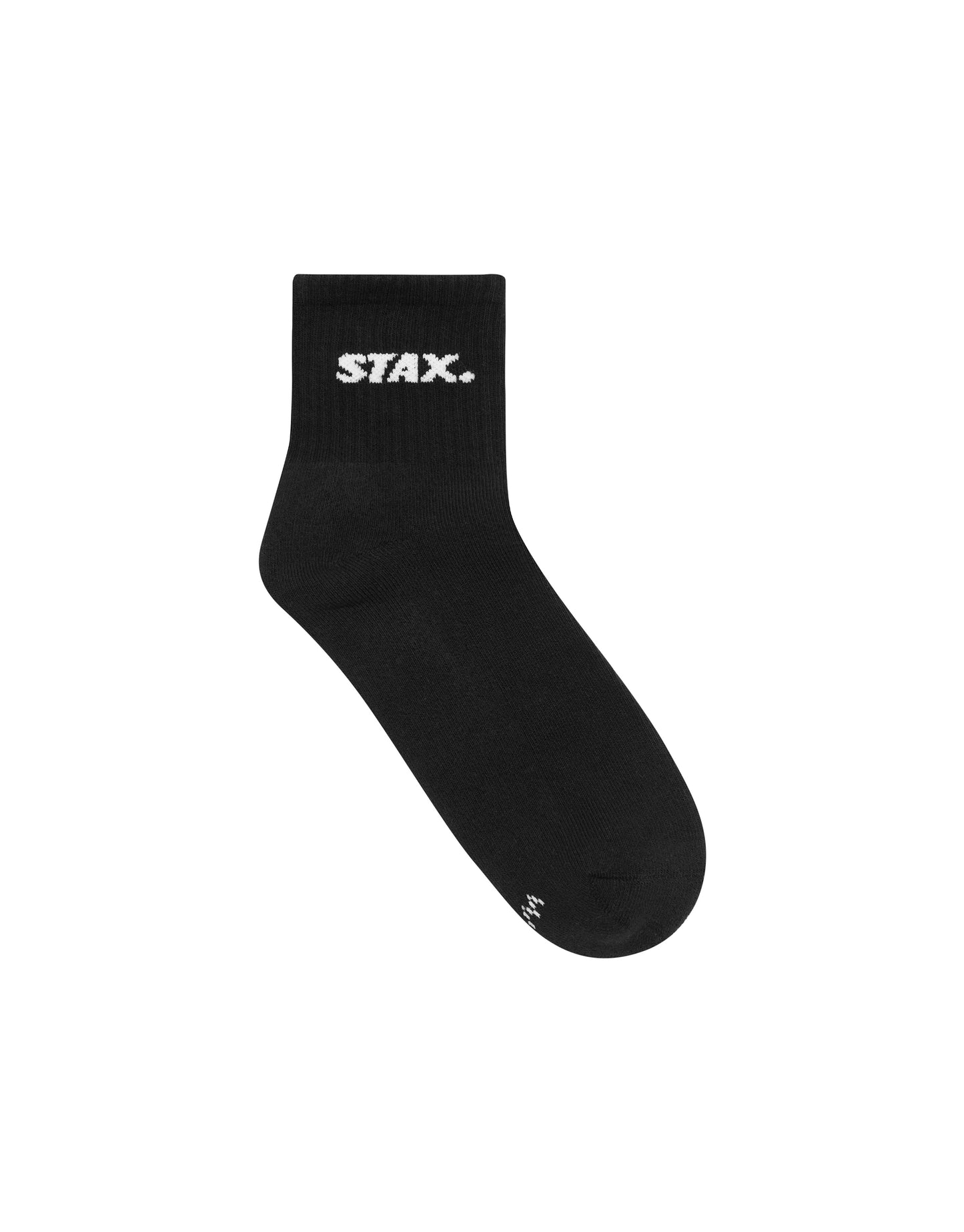 STAX. Ankle Length Socks - Black