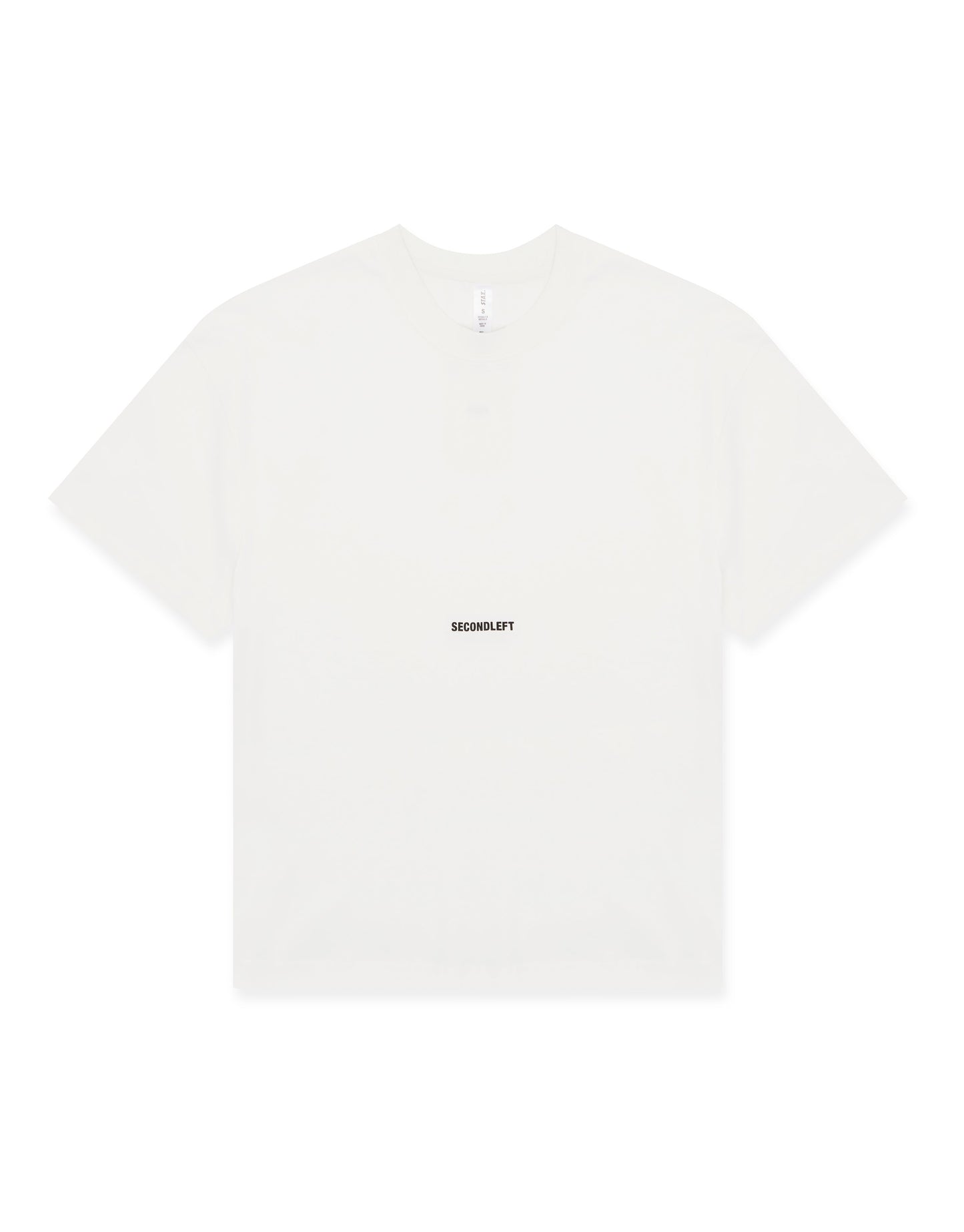 SL Cropped Classic Tee - White