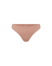 Premium Seamless Sports G-String - Dusty Rose