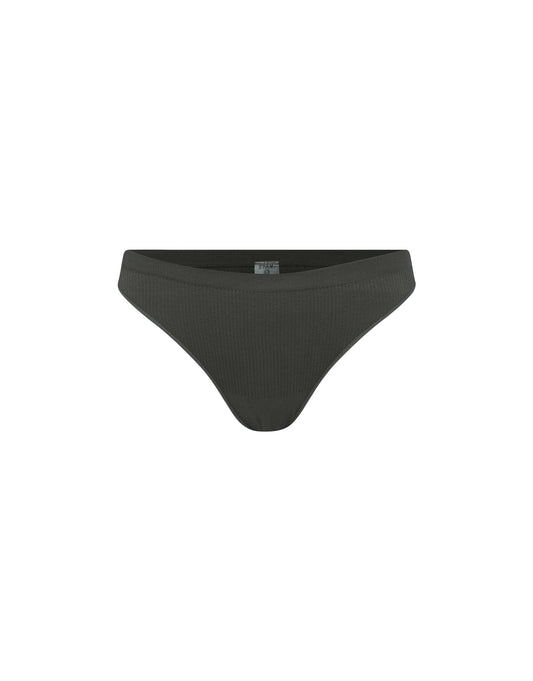 Premium Seamless Sports G-String - Dovetail Grey