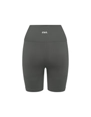STAX. Premium Seamless V4 Midi Bike Shorts - Dovetail Grey