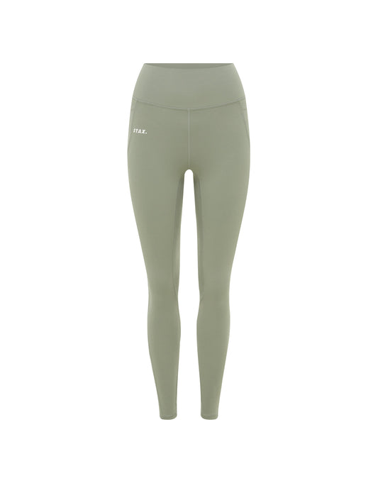 Phone Pocket Full Length Tights NANDEX ™ - Sage