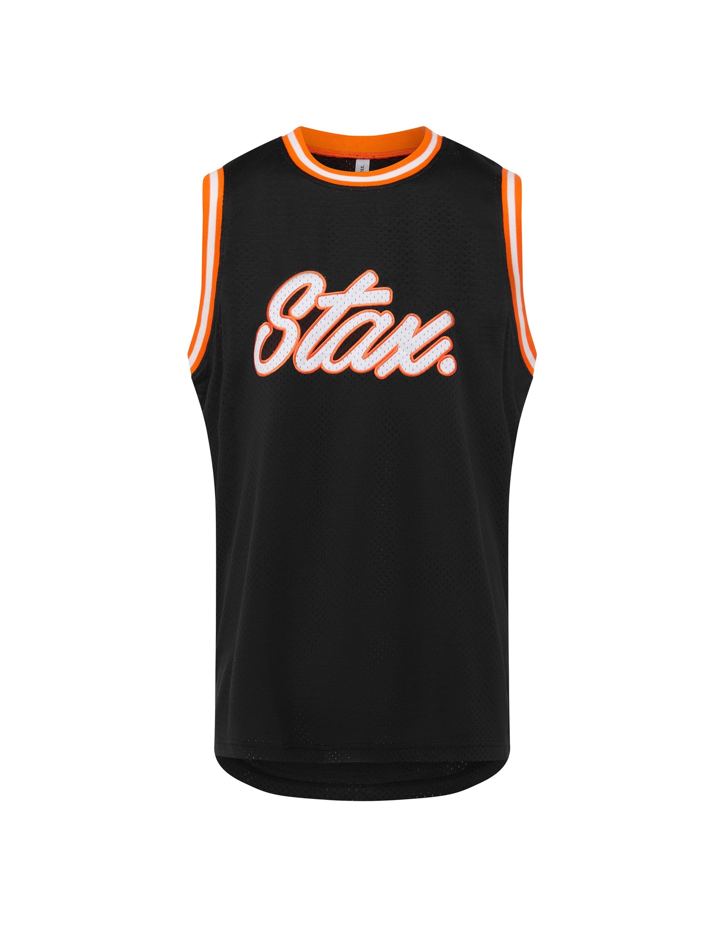 STAX. Court Drip Basketball Singlet - Princeton