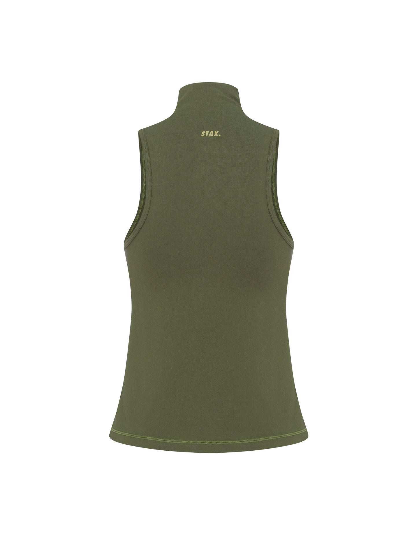 AW High Neck Tank - Oryx (Olive)