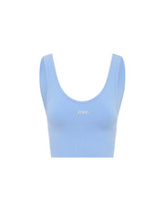 PSF Low Back Crop - Baby Blue
