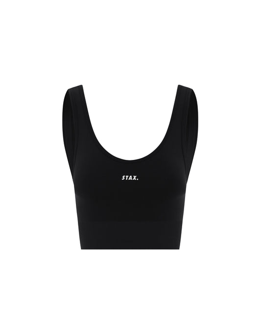 Premium Seamless Favourites Low Back Crop - Astro
