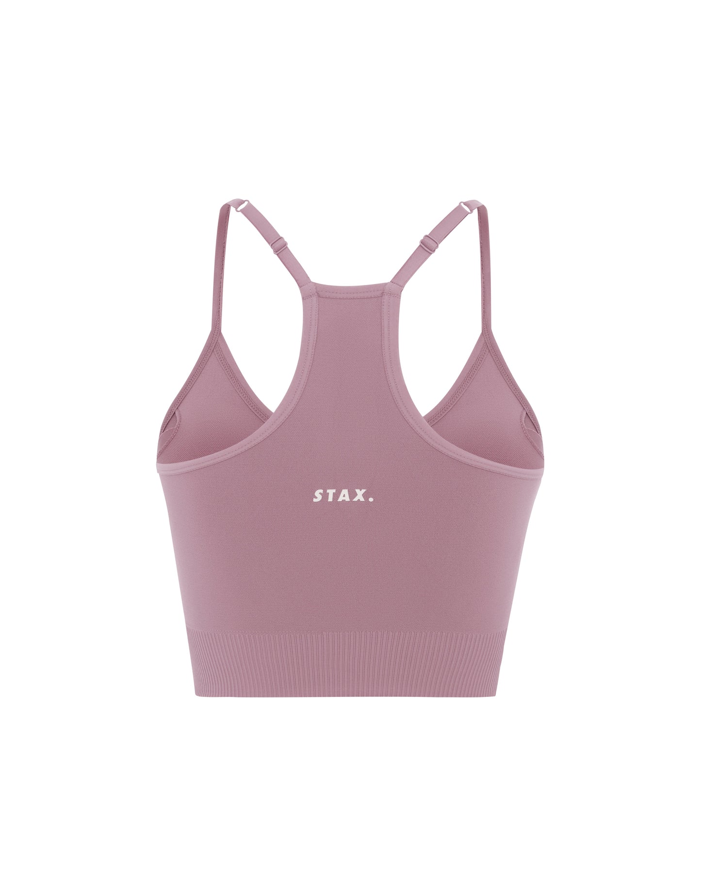 Premium Seamless Favourites Strappy Crop - Dusty Rose