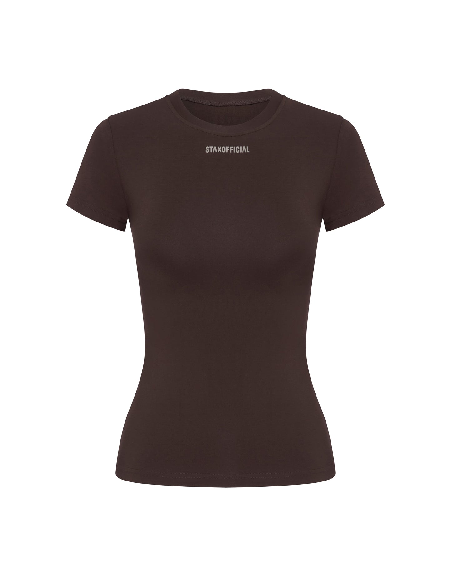 STAX. AW Womens Tee - Kuuma (Brown)