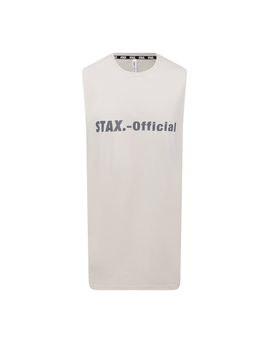 Drip 21 Mens Tank - Sandstone