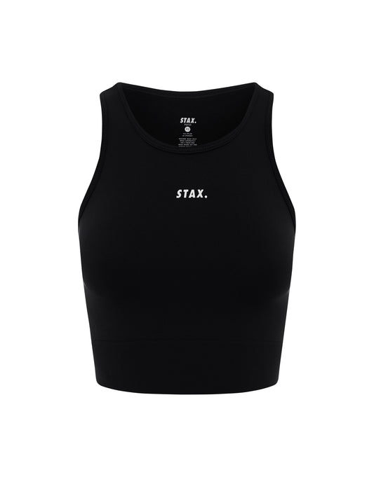 Premium Seamless Favourites Cropped Singlet - Astro