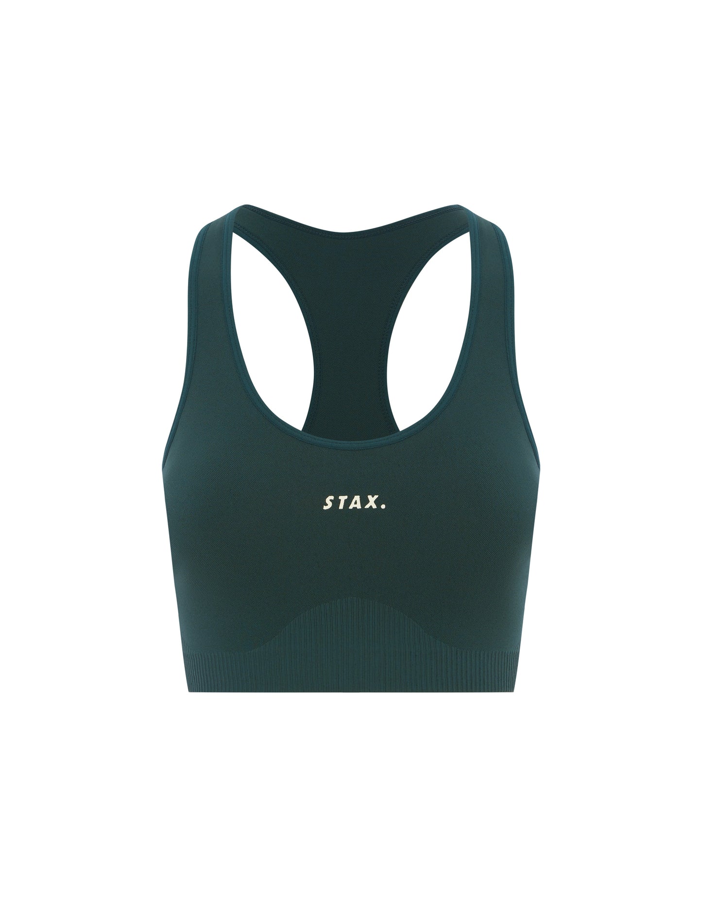 Premium Seamless Favourites Racer Crop - Pine