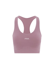 Premium Seamless Favourites Racer Crop - Dusty Rose