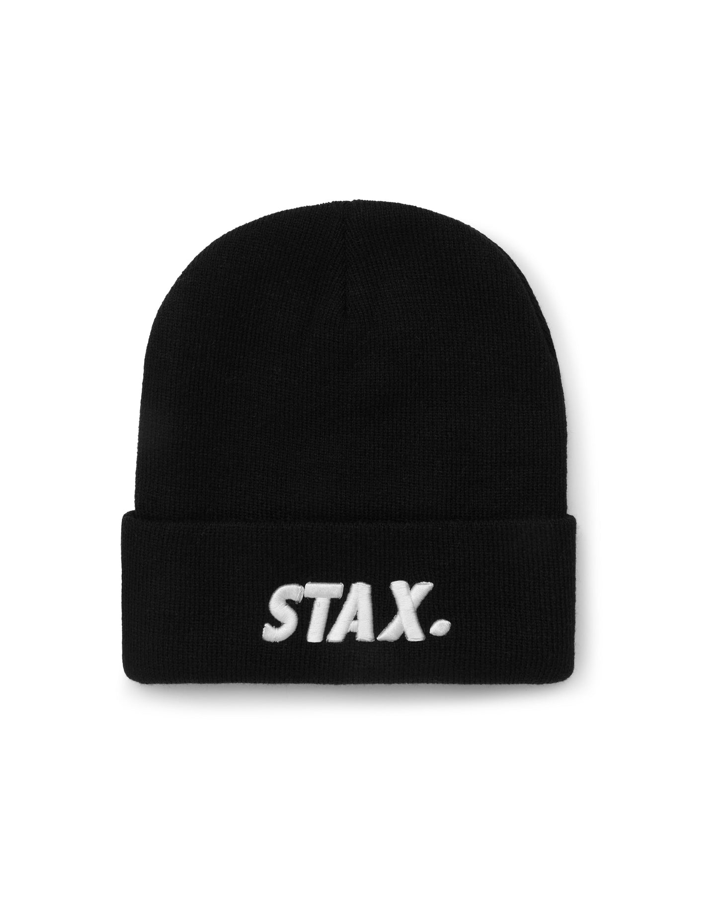 STAX. Unisex Beanie - Black