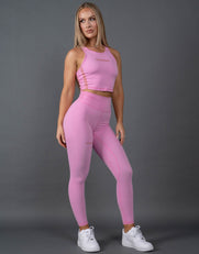 STAX. Summer 22 Crop Tank - Pink