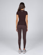 STAX. AW Womens Tee - Kuuma (Brown)