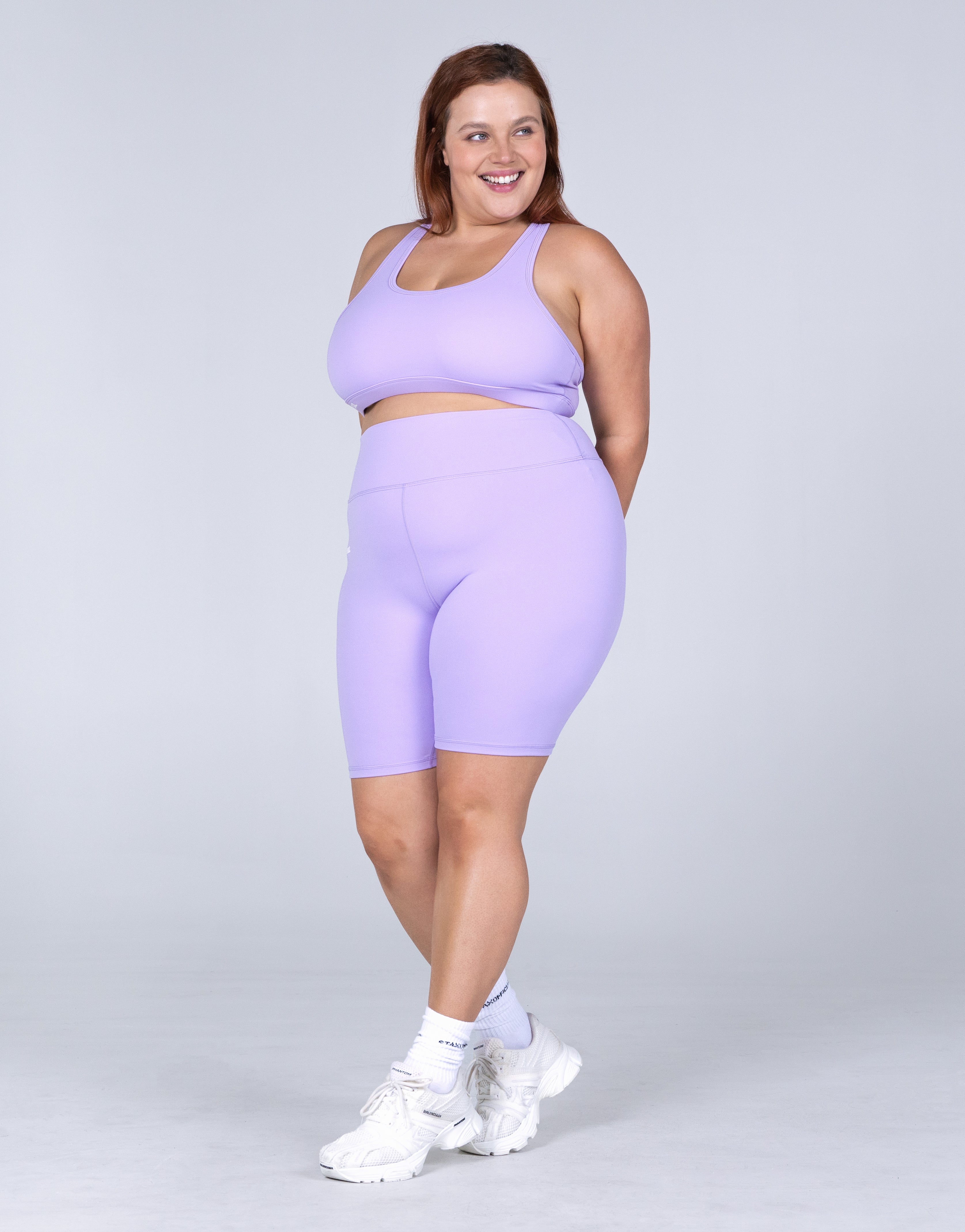 Lilac on sale cycling shorts