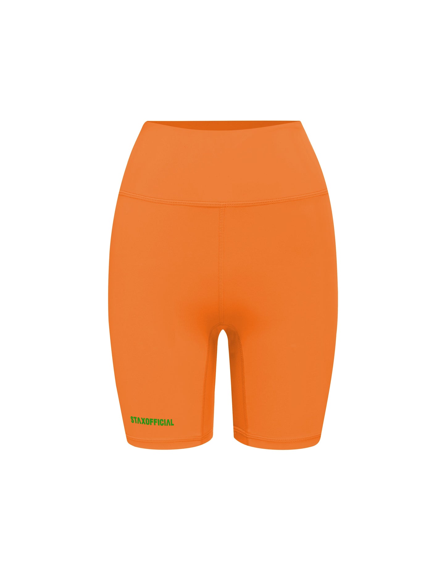 Summer 22 Midi Bike Shorts - Orange